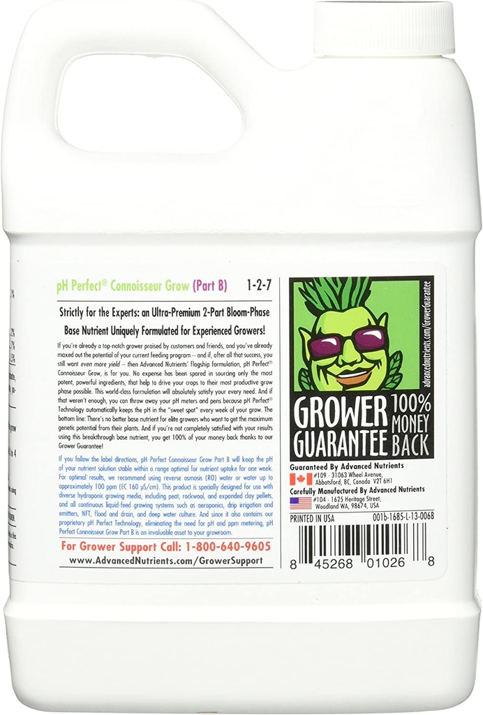 Advanced Nutrients pH Perfect® Connoisseur Grow Part B