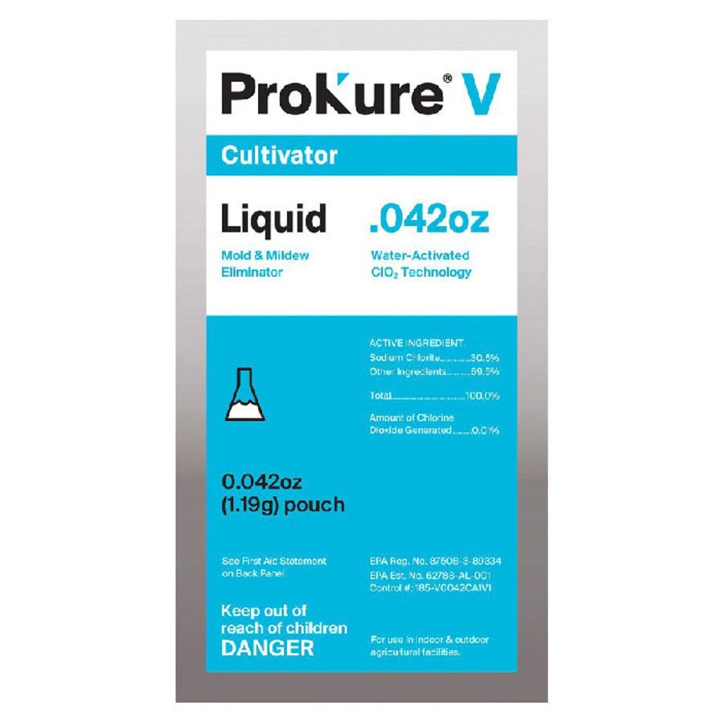 Prokure V Chlorine Dioxide Liquid Mold and Mildew Eliminator