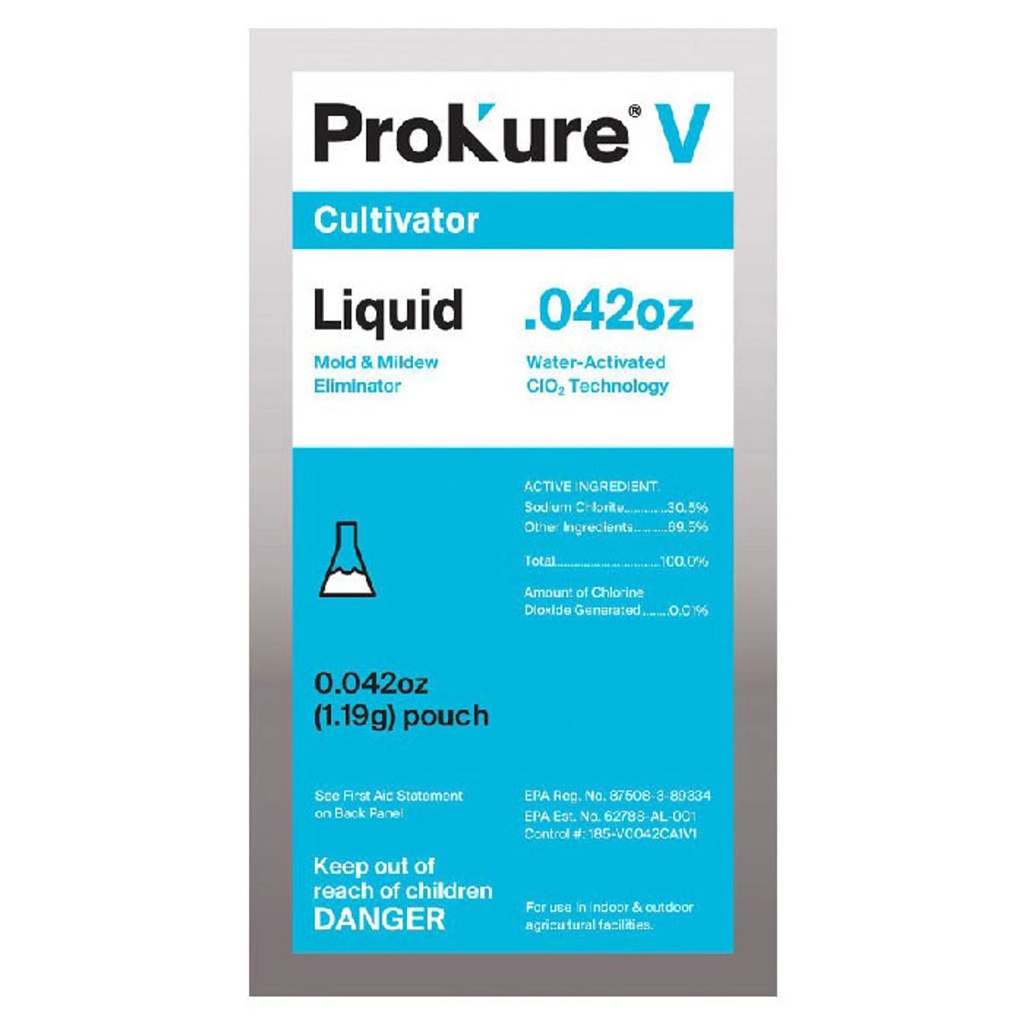 Prokure V Chlorine Dioxide Liquid Mold and Mildew Eliminator