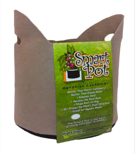 Smart Pot Fabric Pot w/ Handles (Tan)