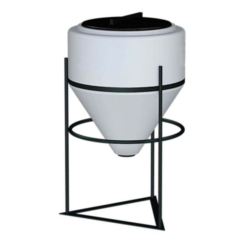 Current Culture Cone Bottom Tank w/ Stand, Lid and 2" Bulkhead