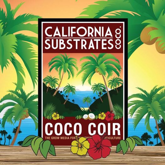 California Substrates Coco Coir 50L Bag Soil