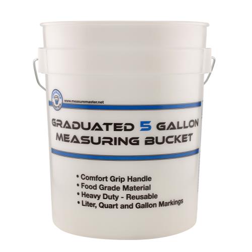 ] Measure Master Graduated Measuring Bucket 5 Gallon