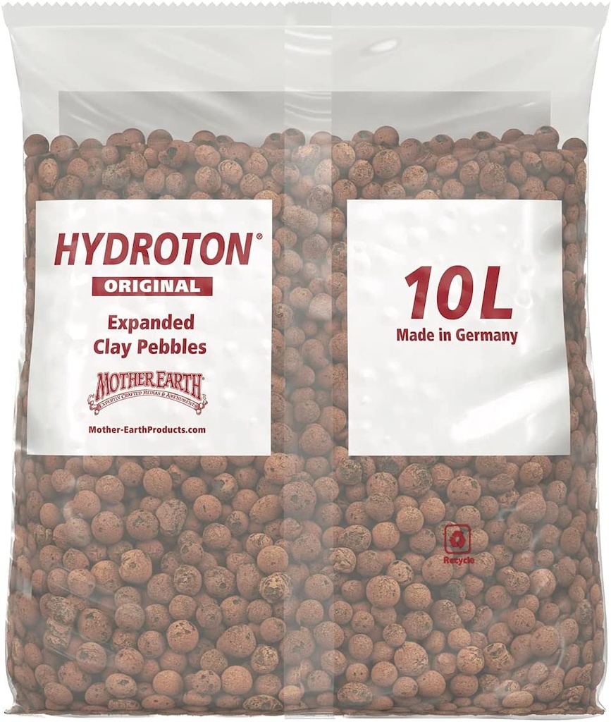 Mother Earth Hydroton Expanded Clay Pebbles