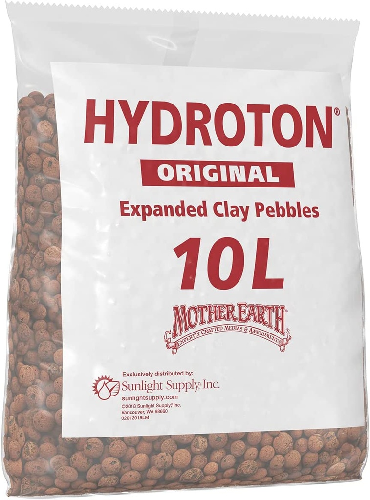 Mother Earth Hydroton Expanded Clay Pebbles