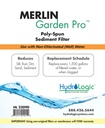 Merlin-Garden Pro™ Sediment Filter