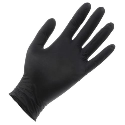 Black Lightning Powder Free Nitrile Gloves (100 per Box)