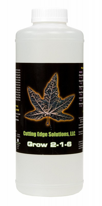 Cutting Edge Solutions Grow 2-1-6