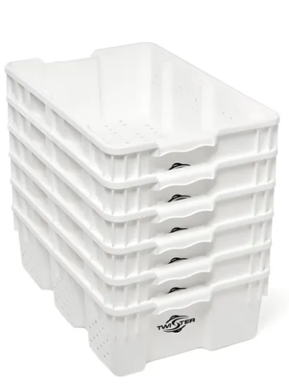 Twister Stackable Handling Tray - 10/Pack