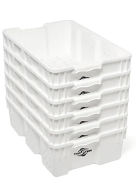 [25-0025-00-10-P] Twister Stackable Handling Tray - 10/Pack
